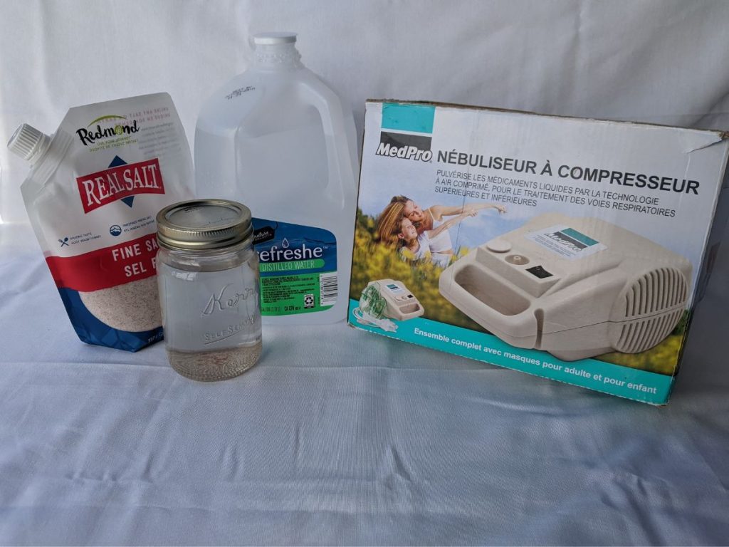 How To Nebulize Saline Solution The Annthill